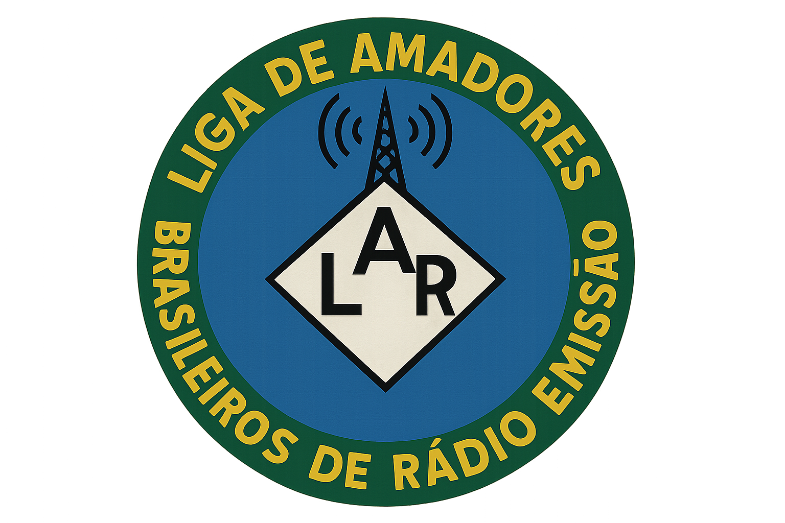 Logo da Liga de Amadores Brasileiros de Rádio Emissão